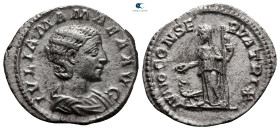 Julia Mamaea. Augusta AD 222-235. Rome. Denarius AR