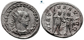 Valerian I AD 253-260. Samosata. Billon Antoninianus
