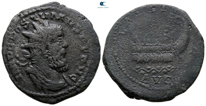 Postumus, Usurper in Gaul AD 260-269. Treveri
Double Sestertius Æ

32 mm, 18,...