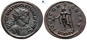 Diocletian AD 284-305. Ticinum. Billon Antoninianus
