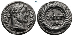 Maximianus Herculius AD 286-305. Aquileia. Argenteus AR