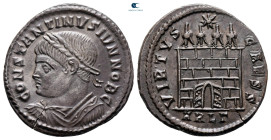Constantine II, as Caesar AD 317-337. Arles. Follis Æ