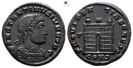 Constantine II, as Caesar AD 317-337. Constantinople. Follis Æ