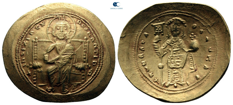 Constantine X Ducas AD 1059-1067. Constantinople
Histamenon Nomisma AV

26 mm...