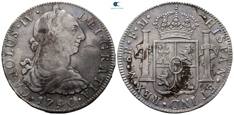 Spain. Mexico. Charles IV (Carlos IV) AD 1788-1808.
8 Reales AR

39 mm, 26,72...