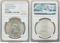 Republic 3-Piece Lot of Sun Yat-sen "Memento" Dollars ND (1927) NGC, 1) Dollar, MS60 2) Dollar, UNC Details (Cleaned) 3) Dollar, AU Details (Cleaned) ...