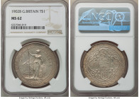 Edward VII Trade Dollar 1902-B MS62 NGC, Bombay mint, KM-T5, Prid-13. A lustrous example with apricot patination. 

HID09801242017

© 2022 Heritage Au...