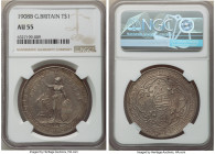 Edward VII Trade Dollar 1908-B AU55 NGC, Bombay mint, KM-T5. A Trade Dollar displaying stone-gray fields with maple toning. 

HID09801242017

© 2022 H...
