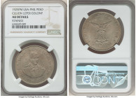 Culion Leper Colony Peso 1925-PM AU Details (Stained) NGC, Manila mint, KM18. An always popular issue regardless of the noted conditional qualifier, b...