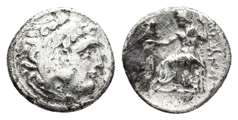 Kings of Macedon, Antigonos I Monophthalmos (320-301 BC). AR Drachm (17mm, 3.90g...