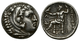 Kings of Macedon, Kassander (Regent, 317-305 BC, or King, 305-298 BC). AR Tetradrachm (25.5mm, 17.08g). In the name and types of Alexander III. Amphip...