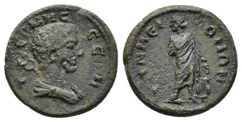 Pisidia, Termessos, c. 3rd century AD. Æ (26mm, 13.40g). Draped bust of Hermes r...