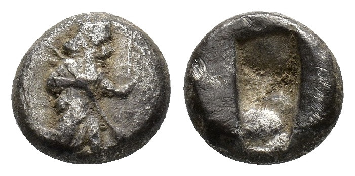 Achaemenid Kings of Persia, c. 485-420 BC. AR Siglos (14mm, 4.74g). Persian king...