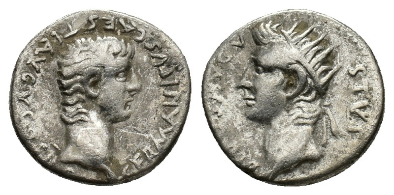 Germanicus with Divus Augustus (died AD 19 and AD 14, respectively). Cappadocia,...