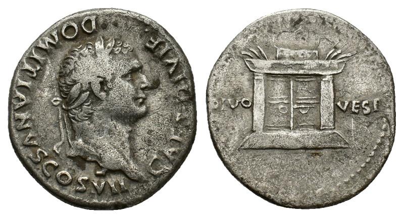 Domitian (Caesar, 69-81). Rome (for circulation in in Asia Minor). AR Cistophoru...