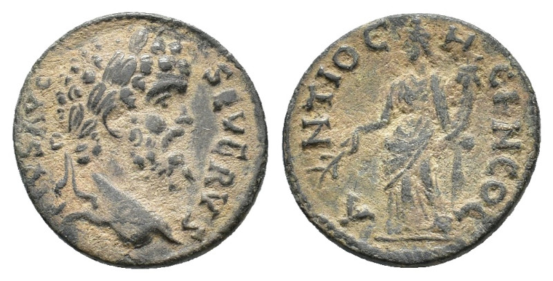 Septimius Severus (193-211). Pisidia, Antioch. Æ (21mm, 5.74g). Laureate head r....