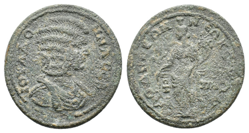Julia Domna (Augusta, 193-217). Phrygia, Laodicea. Æ (29mm, 15.03g), year 88 (AD...