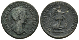 Gordian III (238-244). Pisidia, Antioch. Æ (25.24g). Laureate head r. R/ Nike advancing r., holding wreath and palm. RPC VII.2 2741. Good Fine