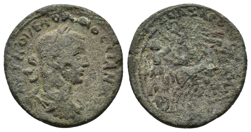 Volusian ? (251-253). Cilicia, Anazarbus(?). Æ (12.66g). Laureate, draped and cu...