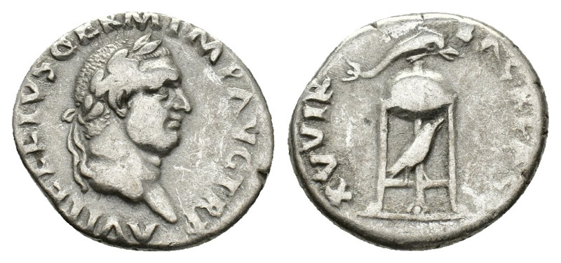 Vitellius (AD 69). AR Denarius (18mm, 3.24g). Rome, c. late April-20 December. L...