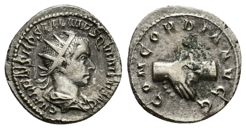 Biddr - VICTORIA NUMISMATICS, Auction 2, Lot 597. Hostilian (Caesar ...