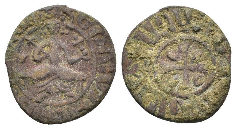 Cilician Armenia, Hetoum I (1226-1270). Æ Kardez (20mm, 3.58g). Sis mint. Hetoum...
