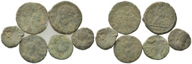 Multiple batch of 6 Roman Æ coins