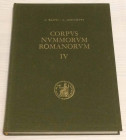Banti A., Simonetti L., Corpus Nummorum Romanorum IV – Augustus I. Prospetto dei ritratti per l’identificazione delle zecche orientali. Monete d’oro e...