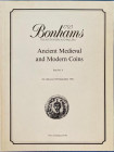 Bonhams in association with V.C. Vecchi & Sons. Sale No. 6. A catalogue of Ancient, Medieval and Modern Coins. 14-15 September 1981. Brossura ed., pp....
