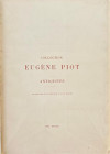 Rollin MM. Feuardent Collection Eugene Piot Antiquites. 27-28-29-30 Mai 1890. Brossura ed. pp. 115, lotti 562, tavv. XIX in b/n. Intonso. Buono stato