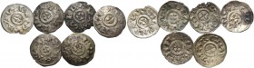 Sebastiano Ziani doge XXXIX, 1172-1178. Lotto di sei monete. Denaro o piccolo scodellato (6). CNI 9, 11, 19, 26, 26 var., 27. Paolucci 1.
 Da BB a q....