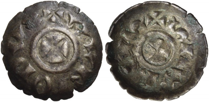 Orio Malipiero doge XL, 1178-1192. Denaro o piccolo scodellato, Mist. 0,34 g. + ...
