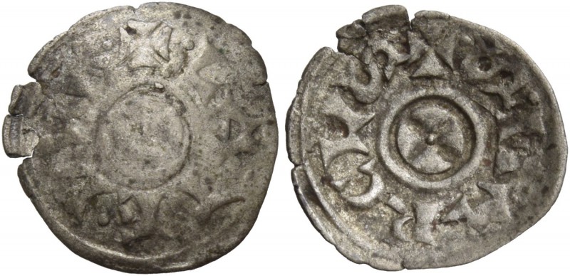 Lorenzo Tiepolo doge XLVI, 1268-1275. Denaro o piccolo scodellato, Mist. 0,24 g....
