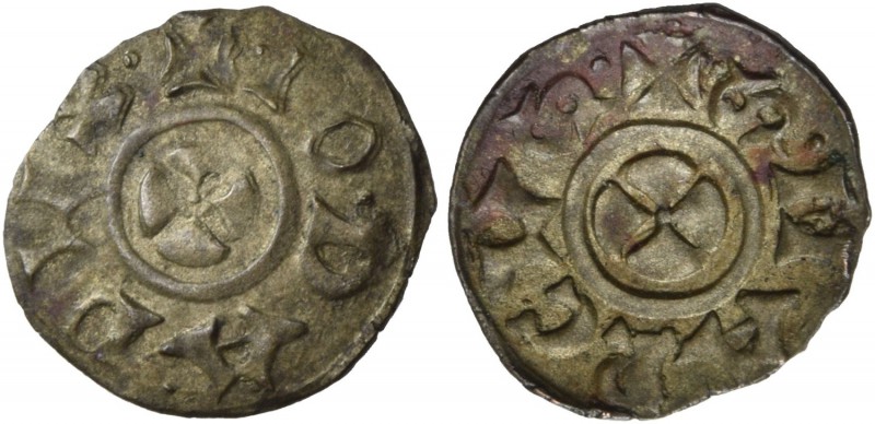 Giovanni Dandolo doge XLVIII, 1280-1289. Denaro o piccolo scodellato, Mist. 0,24...