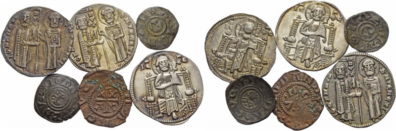 Giovanni Dandolo doge XLVIII, 1280-1289. Lotto di sei monete. Grosso (3). CNI 26...