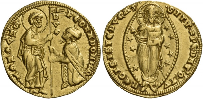 Pietro Gradenigo doge XLIX, 1289-1311. Ducato, AV 3,54 g. •PE• GRADONICO• – •S•M...