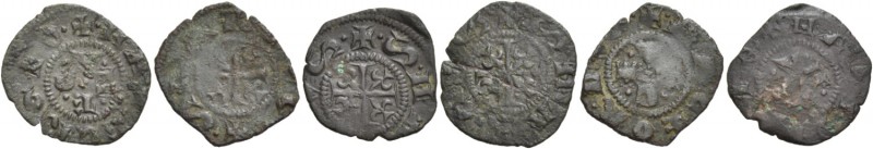 Marino Zorzi doge L, 1311-1312. Lotto di tre monete. Quartarolo. CNI manca (2), ...