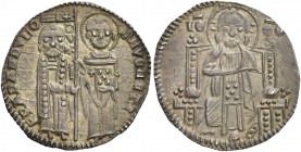 Francesco Dandolo doge LII, 1329-1339. Grosso, AR 2,14 g. FRA DANDVLO – SM VENETI Tipo solito. CNI 14. Paolucci 2.
 Raro. q.Fdc