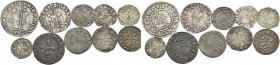 Gerolamo Priuli doge LXXXIII, 1559-1567. Lotto di dieci monete. Da 6 soldi. CNI 68. Paolucci 8. Da 4 soldi. CNI 23. Paolucci 9. Soldo (2). CNI 70, 116...