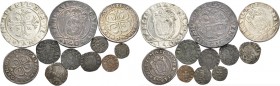 Giovanni I Corner doge XCVI, 1625-1629. Lotto di undici monete. Scudo della croce (2). CNI 49, 73. Paolucci 9. Mezzo scudo della croce. CNI 75. Paoluc...