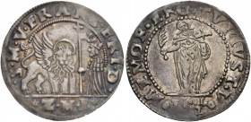 Francesco Erizzo doge XCVIII, 1631-1646. Ottavo di ducato da 15 soldi e mezzo, AR 3,50 g. S M V FRANC ERI D Il Leone alato, a s., volto di fronte e co...