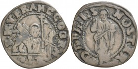 Francesco Corner doge CI, 1656. Soldo da 12 bagattini, Mist. 3,75 g. S M V FRANC COORN Il Leone alato, a s., volto di fronte e con la zampa anteriore ...