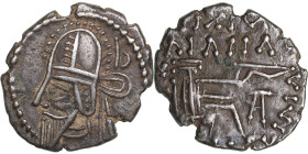 Parthian Kingdom, Ektabana AR Drachm - Vologases VI (AD 208-228)
3.07g. 20mm. VF/XF Bust left/ Archer seated right on throne.