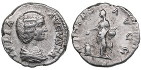 Roman Empire AR Denarius - Julia Domna (wife of S. Severus) (AD 193-217)
3.52g. 17mm. VF/F