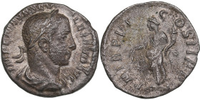 Roman Empire AR Denarius - Severus Alexander (AD 222-235)
2.22g. 18mm. VF/VF