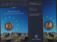 Andorra commemorative 2 Euro 2014
20th anniversary of Andorra at the Council of Europe.