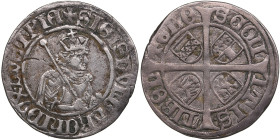 Austria, Tirol 6 Kreuzer - Sigismund the Rich (1439-1496)
3.18g. VF/VF
