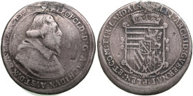 Austria Taler 1621 - Leopold V (1619-1632)
26.84g. F/F Mounted, ex-jewelry. 