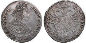 Austria 15 Kreuzer 1659 - Leopold I (1658-1705)
6.23g. XF+/XF+ Nice details.