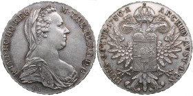 Austria Taler 1780 - Maria Theresia (1740-1780)
28.10g. XF/AU Restrike.